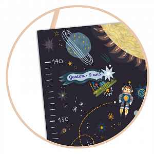 Djeco Dětský nástěnný metr - Space