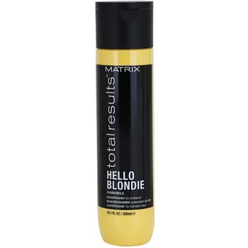 Matrix Total Results Hello Blondie ochranný kondicionér pro blond vlasy 300 ml