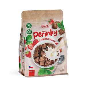 POEX Peřinky s jahodovou náplní 275 g