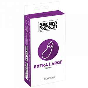 Secura Extra large – velké kondomy (12 ks)