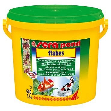 Sera kompletní krmivo pro ryby v jezírku Pond Flakes 3000ml