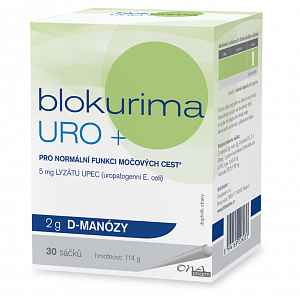 Blokurima URO+ 2g d-manózy 30 sáčků