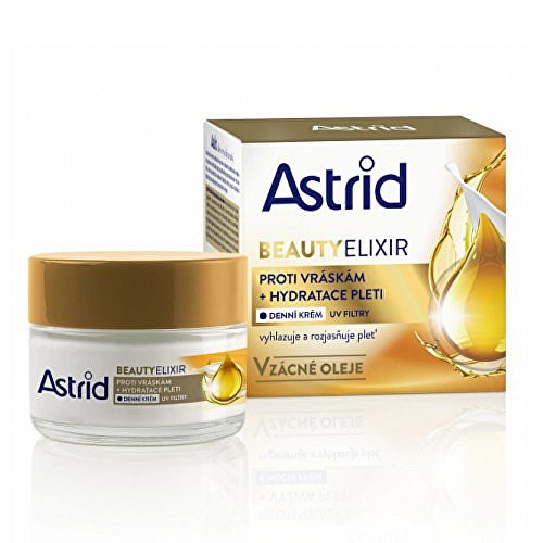Astrid Beauty Elixir hydratační denní krém proti vráskám s UV filtry   50 ml