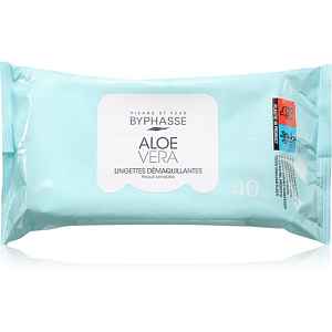BYPHASSE Aloe Vera odličovací ubrousky na make-up 40 ml