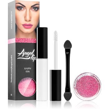 Di Angelo Cosmetics Angel Lips kosmetická sada pro ženy odstín 6 Happy
