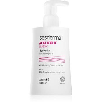 Sesderma Acglicolic Classic Body tělové mléko zpevňující s peelingovým efektem 200 ml