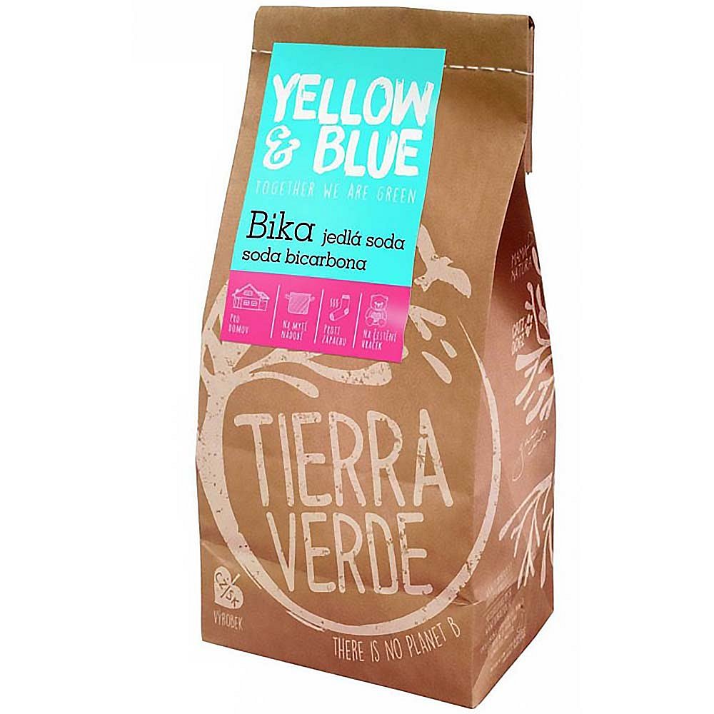 YELLOW&BLUE BIKA – Jedlá soda Bikarbona sáček 1 kg