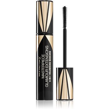 Max Factor Masterpiece Glamour Extensions voděodolná řasenka pro prodloužení řas odstín Black 12 ml