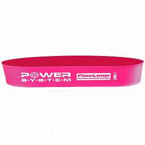 Power System Gumička na cvičení FLEX LOOP - růžová