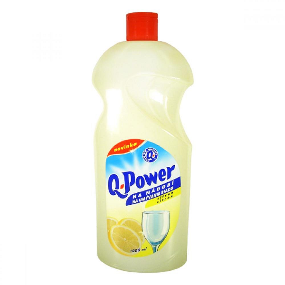Q power na nádobí 1l citron