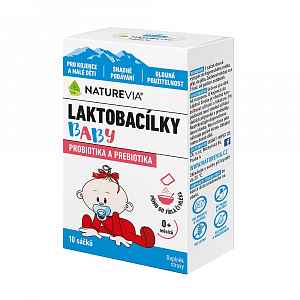 Swiss NatureVia Laktobacílky baby 10 sáčků
