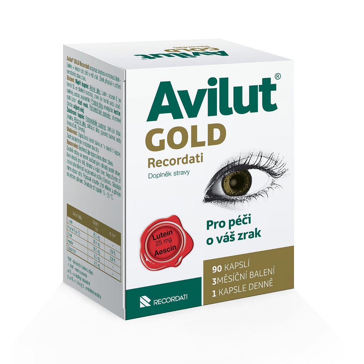 Avilut GOLD Recordati 90 kapslí