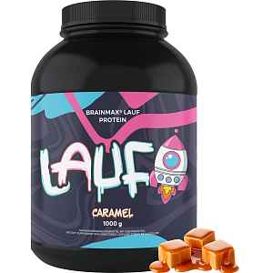 BrainMax LAUF® Protein, nativní syrovátkový protein, 1000 g Příchuť: Karamel