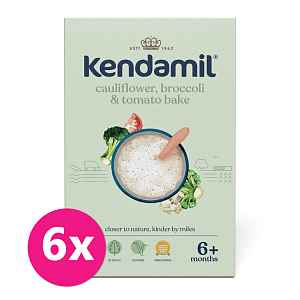 KENDAMIL s brokolici, květákem a rajčaty 6 x 150 g