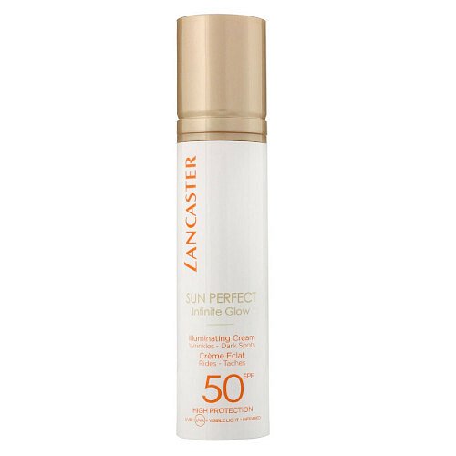 Lancaster Rozjasňující protivráskový krém na obličej SPF 50 Sun Perfect Infinite Glow  50 ml