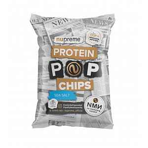 Nupreme Pop Chips Sea Salt 50 g