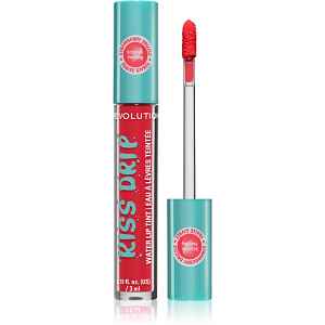Revolution Kiss Drip Water Lip Tint dlouhotrvající lesk na rty odstín 4 ml