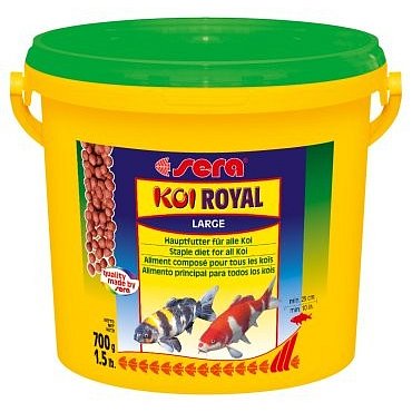 Sera základníé krmivo pro koi a iostatní jezírkové ryby Koi Royal Large 3,8l