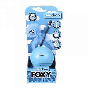 Ebi COOCKOO FOXY modré elektronická hračka pro kočky
