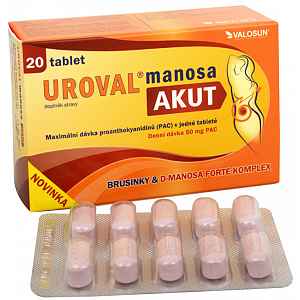 Walmark Uroval Manosa AKUT 20 tablet