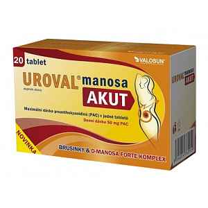 Walmark Uroval Manosa AKUT 20 tablet