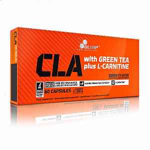 CLA+Green Tea+L-Carnitine, 60 kapslí, Olimp