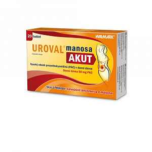 Walmark Uroval Manosa AKUT 20 tablet