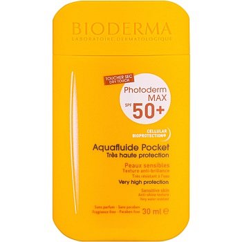Bioderma Photoderm Max ochranný matující fluid na obličej SPF 50+ voděodolný  30 ml