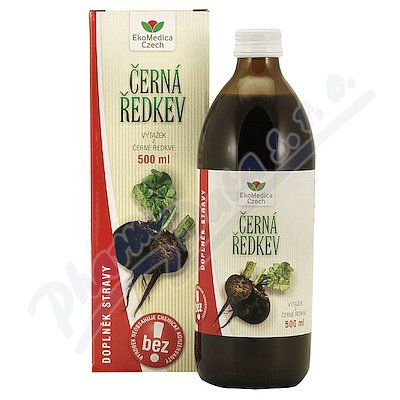 Černá ředkev výtažek 500ml EKOMEDICA