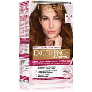 L’Oréal Paris Excellence Creme barva na vlasy odstín 4.54 Copper Mahogany 1 ks