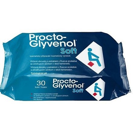 Procto-Glyvenol Soft - vlhčené ubrousky 30ks