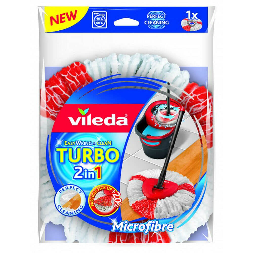 VILEDA Náhrada k mopu Easy Wring and Clean TURBO 2 v 1