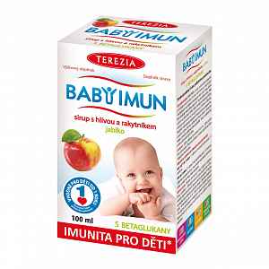 BABY IMUN sirup s hlívou a rakytníkem JABLKO 100ml