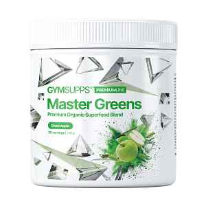 Gymsupps Master Greens zelené jablko
