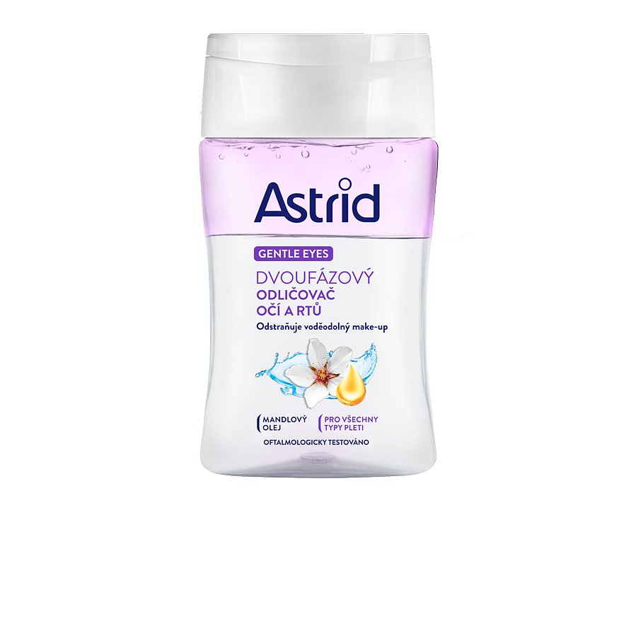 Astrid Gentle Eyes dvoufázový odličovač očí a rtů 125 ml