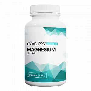 Gymsupps Magnesium Citrate - 100 kapslí