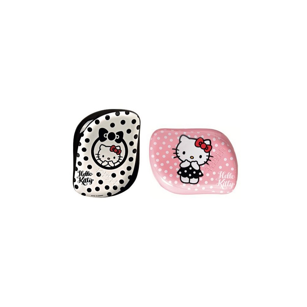 TANGLE TEEZER Compact Styler Profesionální kartáč na vlasy Kitty Varianta černo-bílý 1 ks