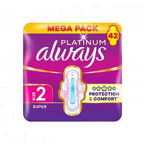 Always Platinum Super vložky 42 ks