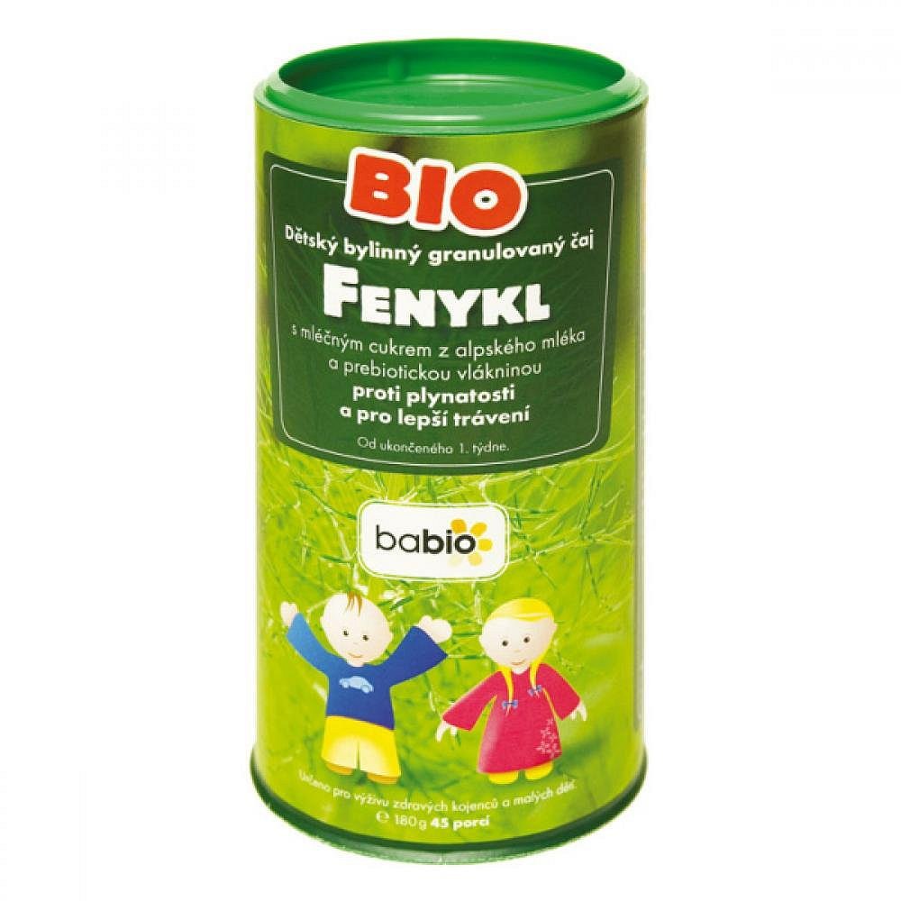 BABIO Dětský bionápoj fenykl 180 g