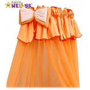 Baby Nellys Nebesa šifon - broskvové
