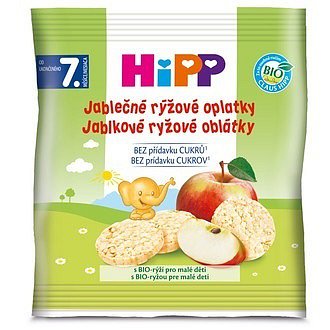 HiPP SUŠENKY BIO Jablečné rýžové oplatky 30g