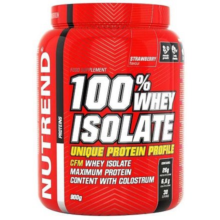 100% WHEY ISOLATE 900 g jahoda