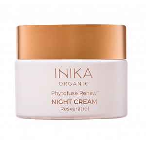 Inika Organic Antioxidační noční krém s reservatrolem a probiotiky 50 ml