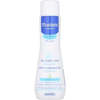 Mustela Bébé Bain tělový a vlasový mycí gel pro děti 200 ml