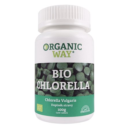 Organic WAY Chlorella Bio 100g tbl.400