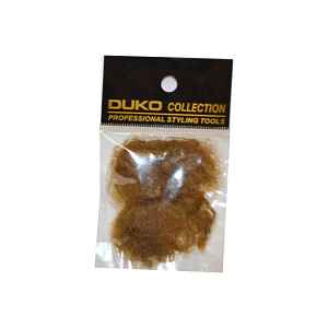 Síťka na vlasy s gumičkou Duko 4201 jemná - 3 ks, světlá (4201-blond)