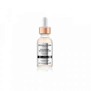 Revolution Skincare Colloidal Silver Serum aktivní sérum pro vyhlazení kontur obličeje s antibakteriální přísadou 30 ml