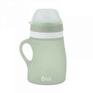Babymoov silikonová láhev 150ml Green
