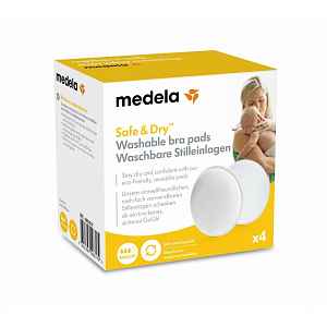 Medela Prsní vložky pratelné na opakované použití 4 ks
