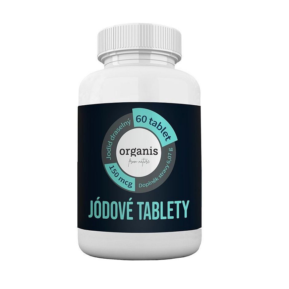 Organis Jódové tablety 150 mcg 60 tablet